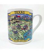 Oversized Texas Map Lone Star State Coffee Mug 20 oz - $361.46 MXN