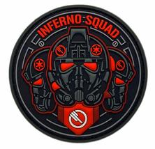 Miltacusa Inferno Squad Special Forces Patch [3D-PVC Rubber -Hook Fastener -SF - £7.90 GBP