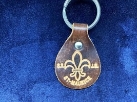 Vintage Promo Keyring Societe ST-JEAN Baptiste Keychain Ssjb ⚜️ancien Porte-Clés - £6.35 GBP