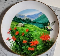 Wildflowers of the South Collector Plates Royal Windsor Ralph Mark Bee B... - $19.99
