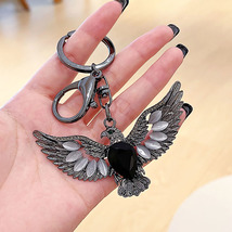 Sparkling Crystal Beads Peacock Keychain - $9.50
