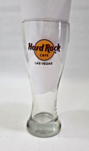 Hard Rock Cafe Las Vegas Grand Opening Pilsner Beer Glass! Tall Large Pi... - $9.84