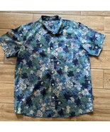 PATAGONIA Organic Cotton Hawaiian Shirt Mens XL Beach Floral - £59.07 GBP