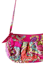Vera Bradley Pink Swirls Purse Y2K Coconut Girl Paisley Floral Shoulder Bag - £29.75 GBP