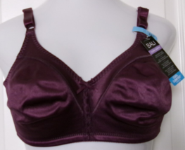 Bali Classic Support wirefree Bra Size 36C Style Df3820 Purple - $15.79