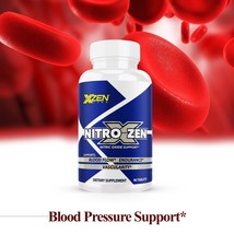 Heart Health Support &amp; Blood Pressure Supplement Blood flow 90 pills - £26.39 GBP