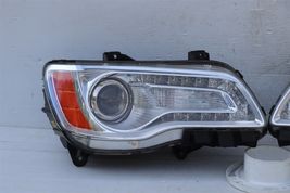 11-14 Chrysler 300C Halogen Projector Headlight Lamp Set L&R POLISHED image 9