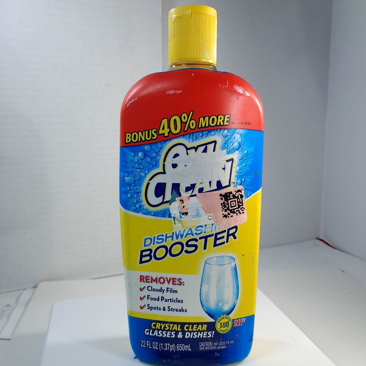 Oxi Clean Dishwasher Booster Boost Crystal Clear Glasses Dish oxiclean 2... - $27.00
