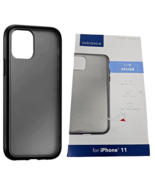 Insignia Hard Shell Case for Apple iPhone 11 Semi Black Smoky Clear Slim... - $13.44 CAD