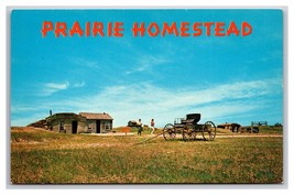 Prairie Homestead Interior South Dakota SD UNP Chrome Postcard XB11 - £2.25 GBP