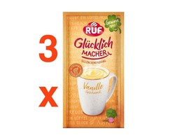 Ruf Happy Pudding: Vanilla -3 Pc. Quick &amp; EASY- Free Us Shipping - £7.87 GBP