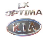 06 07 08 09 10 KIA OPTIMA LX REAR GATE CHROME EMBLEM LOGO BADGE USED SET... - $17.99