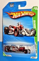 Hot Wheels 2010 Treasure Hunt Series #48 Ratbomb Mtflk Silver w/ OH5SPs &amp; SKs - £4.65 GBP