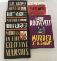 Elliot Roosevelt 5  matching HC book lot murder in the executive mansion... - $19.75