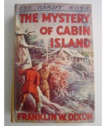 Hardy Boys #8 The Mystery Of Cabin Island  ~ Franklin W Dixon Thick 1st ... - £46.26 GBP