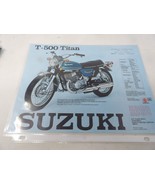 Suzuki T 500 Titan / GT-380 Sebring Sales Brochure - $17.82