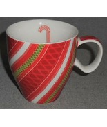 2005 Starbucks CANDY CANE DESIGN Handled Mug GREAT COLOR! - $280.89 MXN