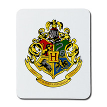 Harry Potter  Hogwarts Crest Mouse Pad - £14.86 GBP