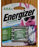 Energizer - Recharge Power Plus pack of 4 AAA rechargeable batteries  - $13.59