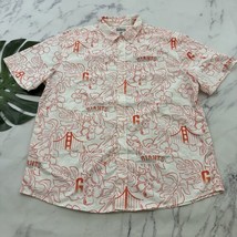 Reyn Spooner San Francisco Giants Mens Hawaiian Shirt Size 2XL City Connect - £52.22 GBP