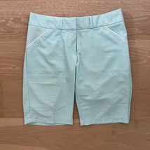 Peter Millar Women&#39;s Bermuda Golf Wicking Shorts sz 4 Dot Print - $45.99