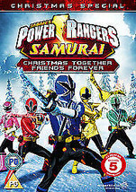 Power Rangers Samurai: Christmas Together, Friends Forever DVD (2013) Alex Pre-O - £14.00 GBP
