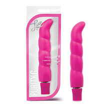 Blush Luxe Purity G Silicone Slimline G-Spot Vibrator Pink - £27.93 GBP