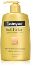 Neutrogena Build-A-Tan Gradual Sunless Tanning Pump Bottle 6.7 oz - £42.57 GBP