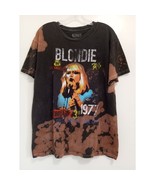 Blondie Los Angeles 1977 Concert T-Shirt 2-Sided Licensed N.Y Distressed... - $42.06 CAD