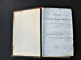 Geschichte der heiligen Angela Merici- Ursulinen 1893, Book (German). RARE. - £67.30 GBP