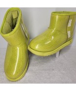 SIZE 6 - UGG Classic Clear Yellow / Green Boots - 1112386K Waterproof - $21.37