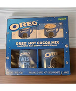 OREO Mugs 2pk with 2 OREO Hot Cocoa Mix Box Set 2oz - $442.16 MXN