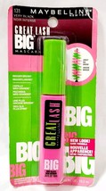 Maybelline Great Lash Big 131 VERY BLACK Noir Intense Mascara .34 oz/10m... - $12.86