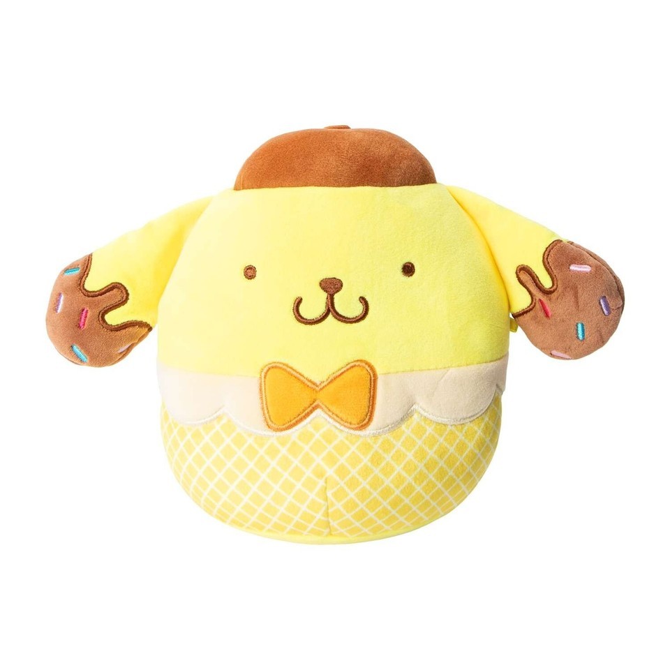 Squishmallows 6.5&quot; Hello Kitty Ice Cream Plush Toy Pompompurin Squishmal... - $14.60