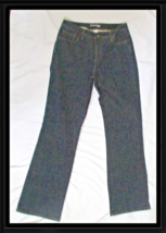 St. John&#39;s Bay Ladies Denim Blue Jeans Dark Wash Size 10 - $14.84