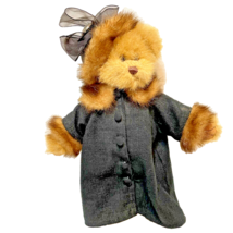 Vintage The Bearington Collection Plush Bear Faux Fur Trim Coat Hat Stuf... - £11.04 GBP