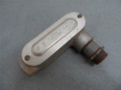 Red-o-dot 3/4&quot; LL M.S. Conduit Body With Cover Red Dot - $7.72