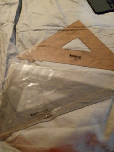Vintage Staedtler Mars Square Engineering 564 32-60t &amp; 966 10-45 - $6.79