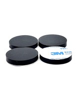 1 1/4&quot; Wide Round Rubber Stick on Feet Bumpers 3/16&quot; Thick 3M Adhesive P... - £8.31 GBP+