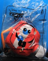 McDonald’s Happy Meal Toy Pixar Cars Lighting McQueen Keychain Plush In Bag 2020 - £1.56 GBP
