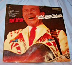 Little Jimmy Dickens Record Album-Ain&#39;t It Fun-Columbia-Lot 190 - £7.59 GBP