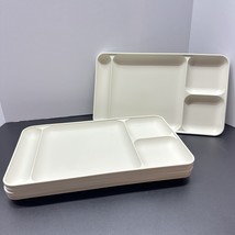 Vtg Tupperware Divided Serving Trays, TV, Camping, Lunch, Picnic, set of... - $14.80