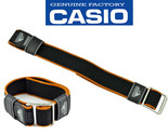 GENUINE CASIO WATCH BAND PATHFINDER 23mm BLACK Orange Resin STRAP PAW-15... - $79.95