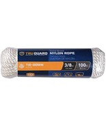 MIBRO Group (The) 642221 White Diamond Braided Nylon TG 3/8x100 WHT NYL ... - $59.44 CAD