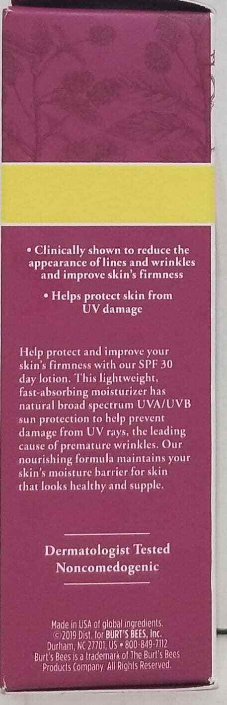Burt's Bees Firming Day Lotion Renewal With Natural Sun Protection Item image 2