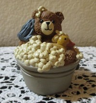 Carolyn Carpin Storybook Collection Bathing Bear With Duck  1989 3&quot; - €18,40 EUR
