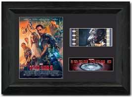 IRON MAN 3 35 mm Film Cell Display Framed Signed Memorabilia + COA - $17.60 CAD+