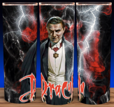 Dracula Bela Lugosi Universal Monsters Cup Mug Tumbler 20oz - £15.60 GBP