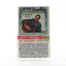 Lefty Frizzell&#39;s 20 Golden Hits (Cassette Tape, 1980, TeeVee) TVC-6007, PT 15595 - $12.33