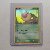 Pokemon TCG Card Weedle EX Delta Species 87/113 Reverse Holo Common 2005 - $8.98